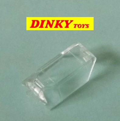 Dinky Toys Bf 109E Messerschmitt No.726 repro plastic cockpit canopy - Image 1 of 2