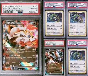 2012 Pokemon Black & White Boundaries Crossed 103 White Kyurem EX GEM MNT PSA 10 - Picture 1 of 11