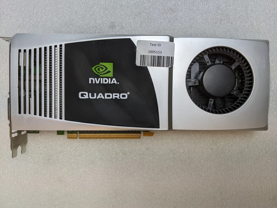 NVIDIA Quadro FX 4800 1.5GB GDDR5 PCI Express x16 PUERTO PANTALLA DOBLE PROBADO Foto 1 de 4