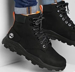 Timberland Brooklyn 6 IN Bota Negro Nubuck 0A2DSD - Imagen 1 de 3