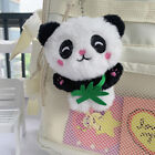 Cartoon Panda Charm Key Ring Plush Toy Doll Keychain Female Cute Bag Pendant
