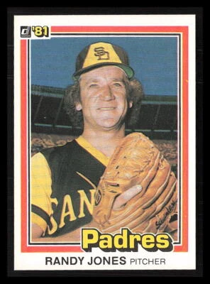 Randy Jones 1981 Donruss #122  San Diego Padres - Image 1 of 2