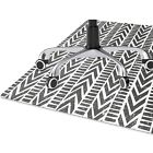 Tribal Design Non-Slip Chair Mat Pad Under Furniture Floor Protector 140x100
