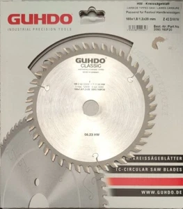 Guhdo HM-Sägeblatt 160x1,8/1,2x20 mm Z42 DWW - passend für Festool / Mafell - Bild 1 von 1