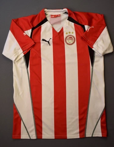 Olympiakos Greece Jersey 2005 2006 Home L Shirt Mens Football Soccer Puma ig93 Cover