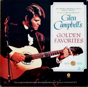 GLEN CAMPBELL "GOLDEN FAVORITES" (5 LP BOX SET) PREMIUM QUALITY USED LP (NM/EX) - Picture 1 of 1