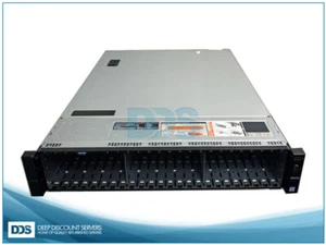 Dell R730xd 26 SFF (2)SR2J1 18-C 2.10Ghz 64GB H330 (4x)10G + 1GbE NIC (2)750W - Picture 1 of 5