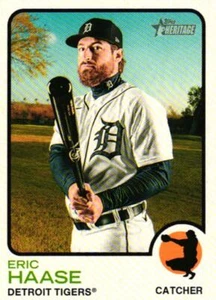 2022 Topps Heritage #195 Eric Haase - Picture 1 of 2