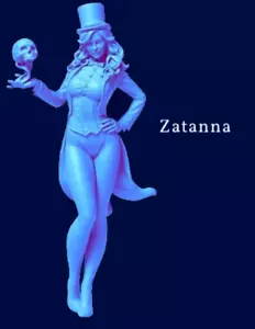 Zatanna DC Universe Miniature 1/12 Scale unpainted 150 mm figure Knight Models - Picture 1 of 1