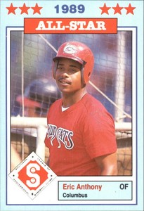 1989 Southern League All-Stars Jennings #3 Eric Anthony