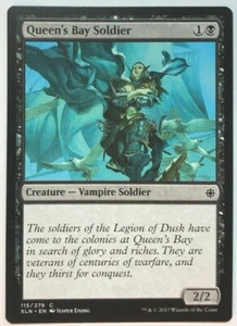 MTG Queen's Bay Soldier Ixalan 115/279 Regular Common - Picture 1 of 1