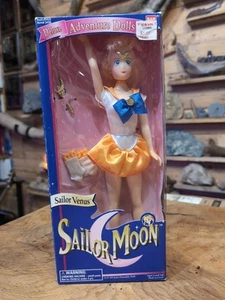 Salior Moon Deluxe Adventure Dolls Sailor Venus 11.5 Bandai 1995 BRANDNEU - Bild 1 von 7
