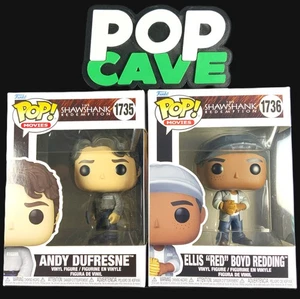 Pop Cave 2024 VAULTED: SHAWSHANK REDEMPTION SET Andy Dufresne & Ellis "Red" Boyd - Picture 1 of 21