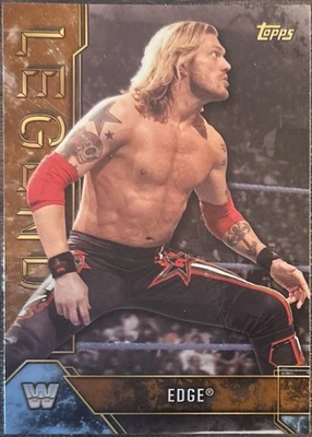Topps Legends Of The WWE Trading Card - #32 Edge - Image 1 of 2
