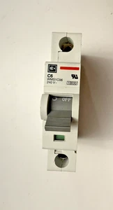 NEW Eaton Cutler Hammer WMS1C06 BREAKER NEW OLD STOCK 6A, 1P, 240V LOC B04 - Picture 1 of 4