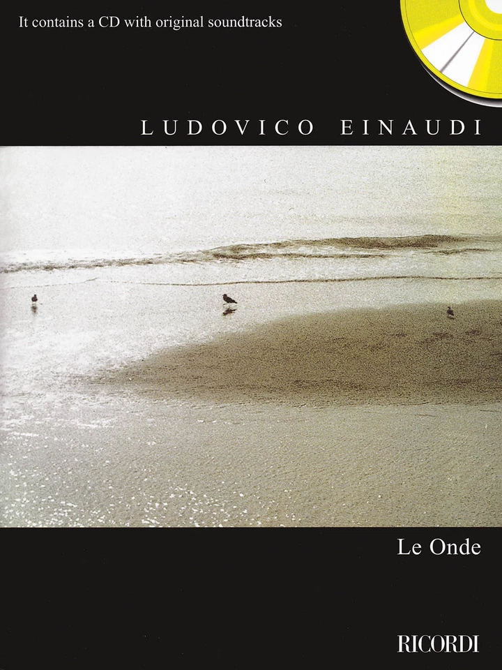 Ludovico Einaudi Le Onde for Piano Classical Sheet Music Ricordi Book CD - Image 1 of 1