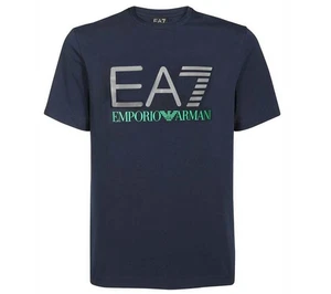 NUEVO EA7 EMPORIO ARMANI Camiseta Hombre Algodón Azul Marino 3LPT36-PJ5MZ-155... - Imagen 1 de 4