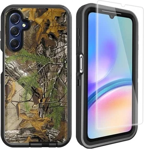 Camouflage Case Compatible for Samsung Galaxy A15 5Gwith Screen Protector, for - Photo 1 sur 4