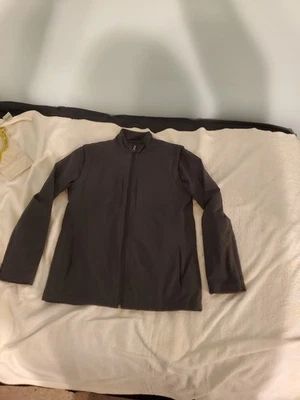 SCOTTEVEST Black Warm CONVERTIBLE FLEECE JACKET Tec Gear Vest Hike Coat Men's S - Image 1 of 4