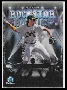 2025 Bowman #RR-16 Jacob Wilson Rockstar Rookies - Bild 1 von 2