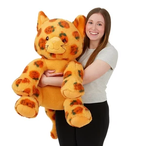 Build-A-Bear GIANT Pumpkin Kitty Halloween Plush - Limited Editiom Vault Collect - Picture 1 of 3