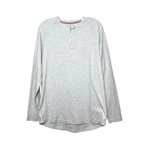 The Normal Brand Hombre Puremeso Everyday Henley Gris Mediano Manga Larga - Imagen 1 de 8