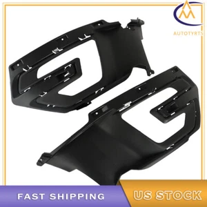 Lado derecho e izquierdo para Ford Explorer 2016-2017 luces antiniebla faros bisel negro cubierta - Imagen 1 de 8