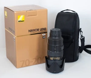 Nikon Nikkor AF-S 70-200mm f2.8 ED VR Lens | Preowned, w/ lens bag - Picture 1 of 8