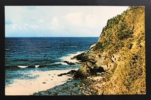 Tarjeta Postal Media Luna Costa del Perú Vintage Sin Publicar - Imagen 1 de 2