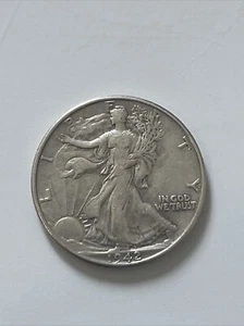 1942 50C Walking Liberty Half Dollar - Picture 1 of 2