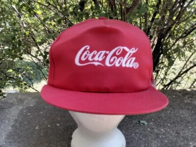 Sombrero de camionero vintage Coca Cola Louisville EE. UU. RARO NUEVO CON ETIQUETAS Foto 1 de 4