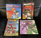 Lot Of 4 Softcover Books For Boys Young Readers Justice League Transformers Race
