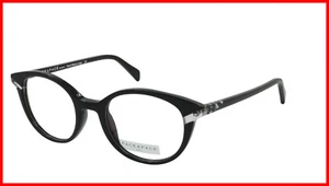 Face A Face Brille Brillengestell UHR 2 Col. 100 Acetat Schwarz Kristall - Bild 1 von 9