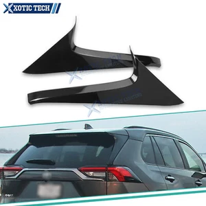 For Toyota RAV4 Sporty Exterior Rear Window Pillar Post ABS Molding Decor Trim - Picture 1 of 12
