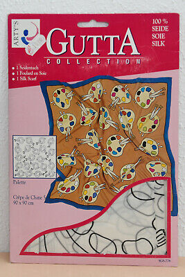 Fular, Arty's Gutta Collection,  Paleta  90x90cm, Crêpe De Chine 5 • 12€