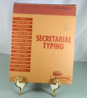 Secretarial Typing Book Manual Typewriter Keyboard Parts Lessons Vintage 1957