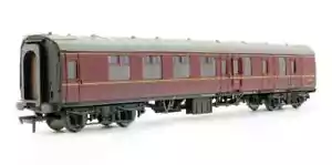 Bachmann 30-180 - BR Maroon MK1 Brake Second Corridor BSK Coach E34225 00 Gauge - Foto 1 di 13