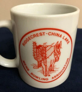 Ridgecrest, China Lake Ca. Mens Bowling Association coffee mug - Picture 1 of 1