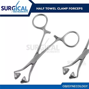 Hoff Towel Clamp Forceps 5.25" Surgical Instruments Stainless Steel German Grade - Picture 1 of 8