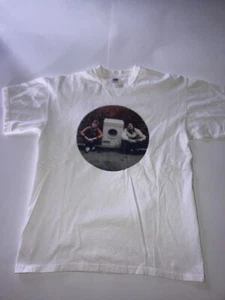 Men's Fruit of the Loom MC Devvo Shady Piez From Yorkshire to New York Shirt M - Picture 1 of 7