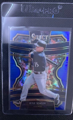 2020 PANINI SELECT Kyle Seager BLUE PRIZM /149 - Image 1 of 2