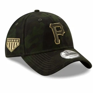 Pittsburgh Pirates New Era 9Twenty Armed Forces Day Camo Adjustable Cap Hat $30 - Picture 1 of 12
