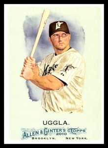 2010 Allen & Ginter 119 Dan Uggla Florida Marlins  Baseball Card