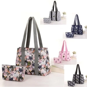 Diseño Temporada Nylon Arrugado Mujer Hombro Medio con Bolsas de Cosméticos 2 en 1 - Imagen 1 de 36