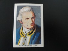 Tip Top Sunblest Explorer Card- Captain James Cook - Card No 1