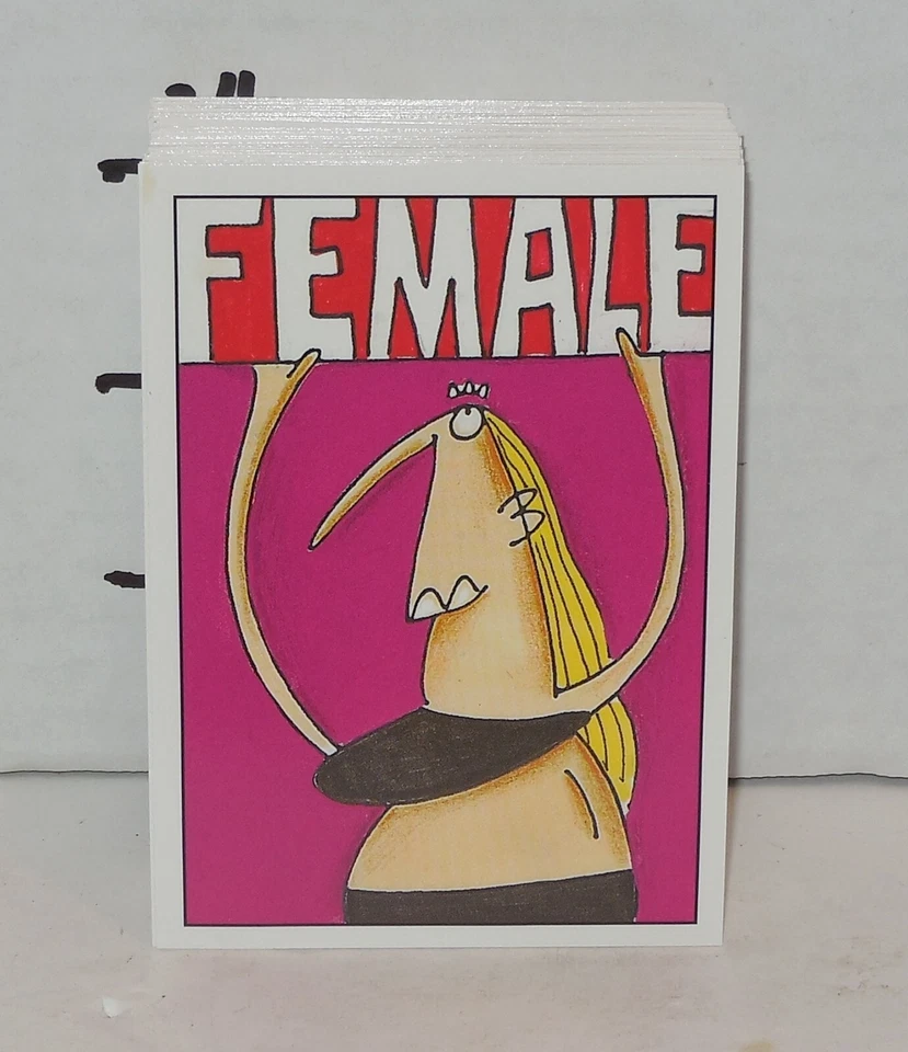 Juego de mesa Battle of the Sexes juego de repuesto de 55 comodines femeninos Foto 1 de 1