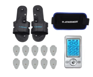 Tens Unit Ems Muscle Stimulator Pads Electrode Massager Pain Relief Modes Pulse - Picture 1 of 7