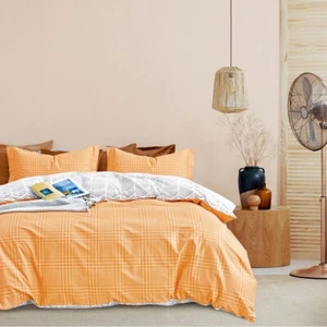Ardor Joni Yellow King Bed Size Duvet Doona Quilt Cover Set - Picture 1 of 2