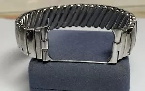 WÜNSCHENSWERTES 50er JB Champion Ganzstahl Armband verstellbar gehörnte Enden 16-18,4 mm! - Bild 1 von 13