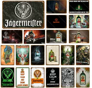 20x30 Jagermeister Clásico Metal Lata Letreros Hogar Bar Pub Decoración Placa de Metal - Imagen 1 de 26